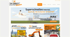 Desktop Screenshot of dn-connect.de